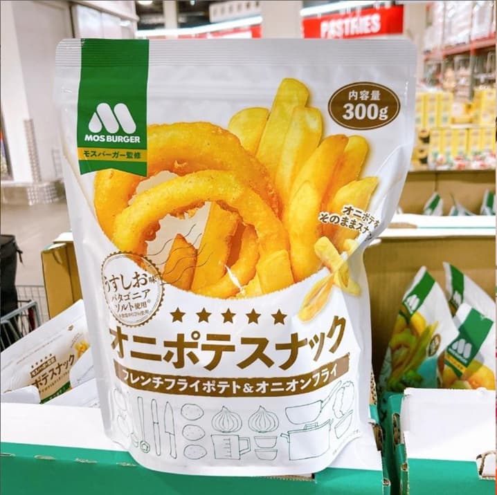 83082 MOS BURGER 洋蔥圈薯條餅乾(300g) 好市多
